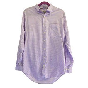 Peter Millar Sz M Silk Blend Button Down Shirt